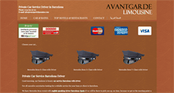 Desktop Screenshot of privatecarservicebarcelonadriver.com